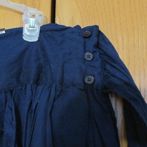 GEORGE WOMEN'S SIZE 18 SKIRT NAVY BLUE W/ TURQUOISE EMBROIDERY FEMININE NWT - Picture 3 of 10